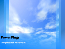 PowerPoint Template - Fresh air background